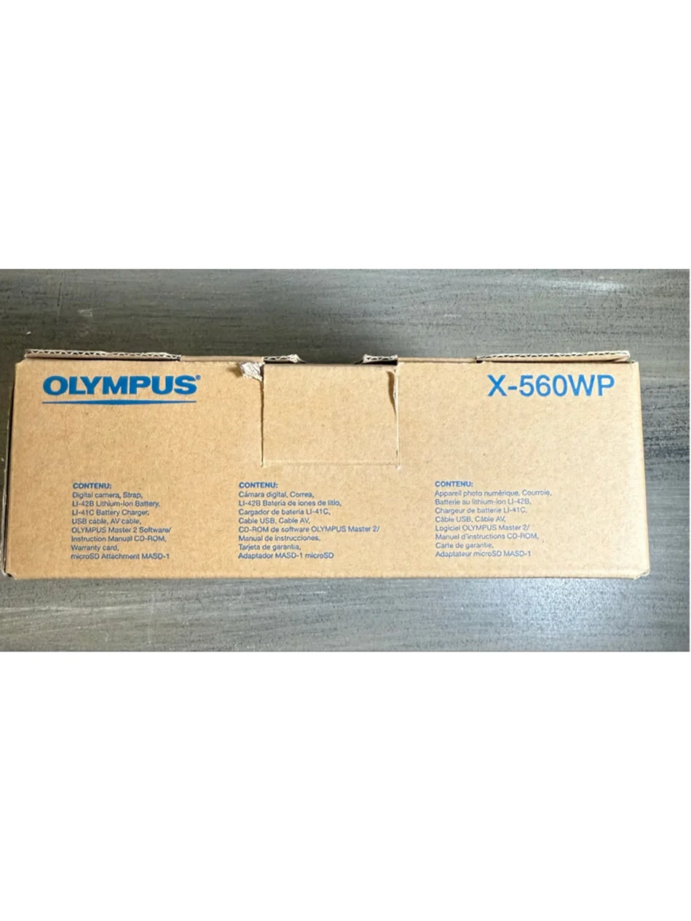 Olympus X-560WP 10MP Waterproof Digital Camera Red Boxed Receipt Y2K Digi Bundle